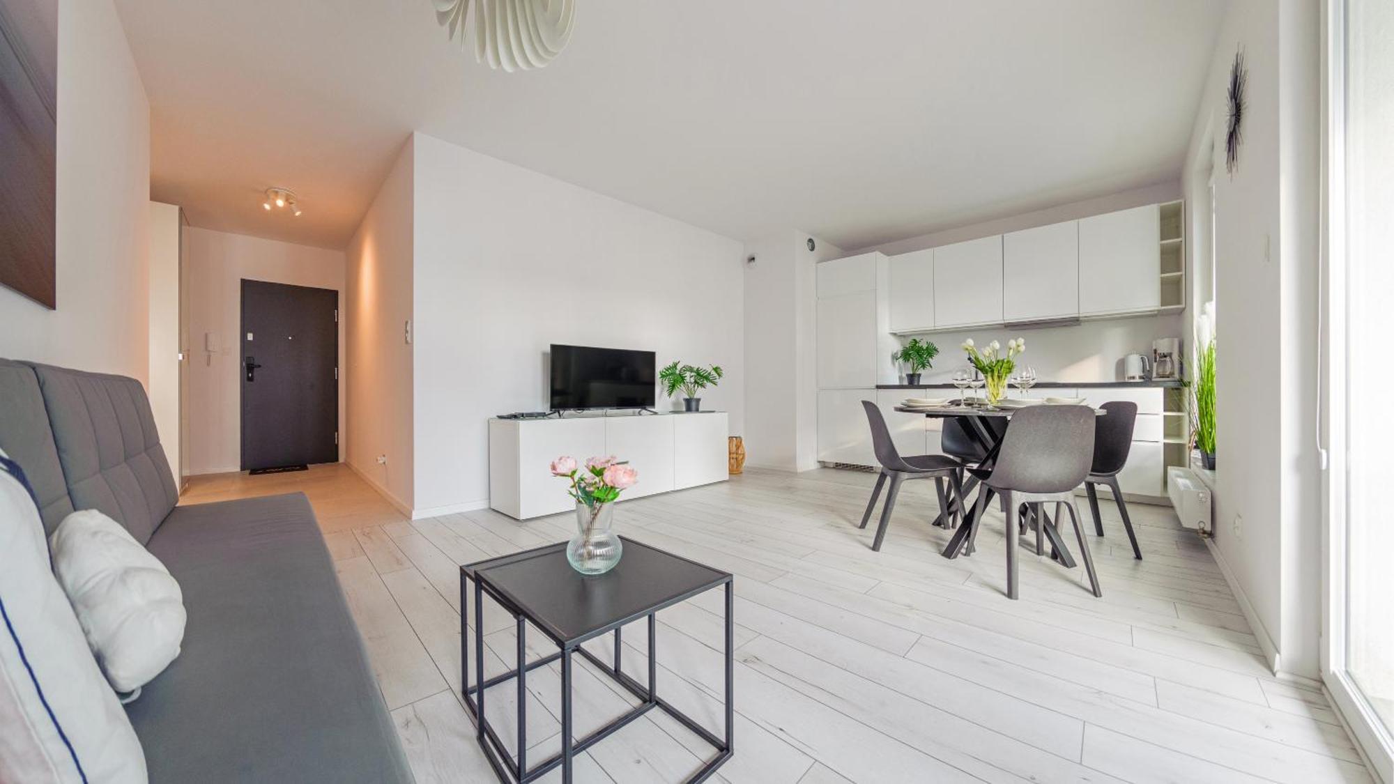 Apartamenty Sun & Snow Przystan Letnica Gdansk Bagian luar foto