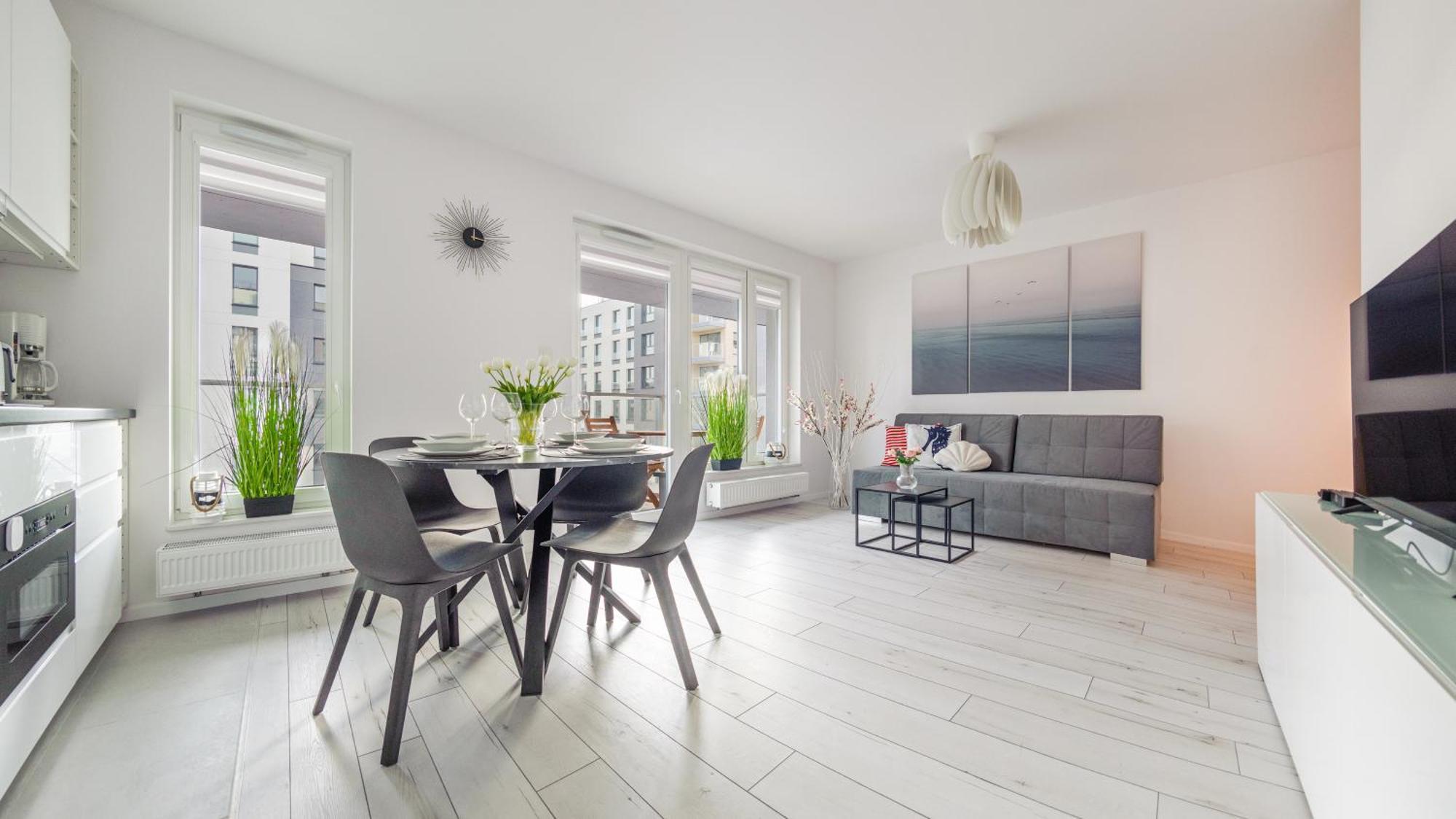 Apartamenty Sun & Snow Przystan Letnica Gdansk Bagian luar foto
